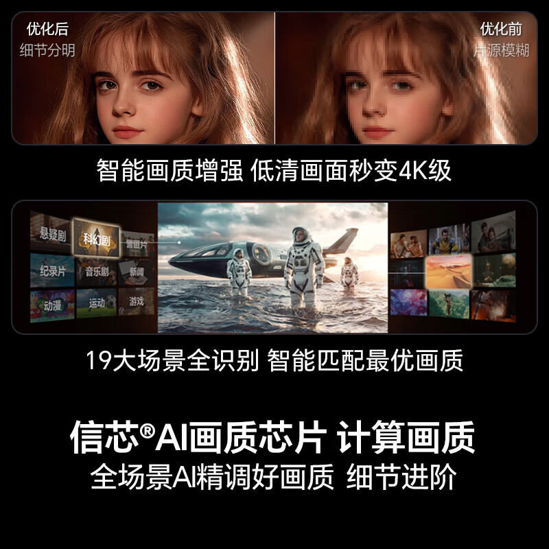 海信 65E5Q-PRO 65英寸电视图片