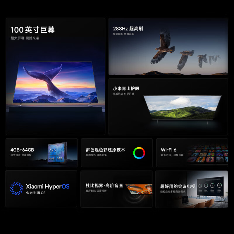小米 L100RC-MAXE 100英寸电视图片 小米 L100RC-MAXE 100英寸电视图片