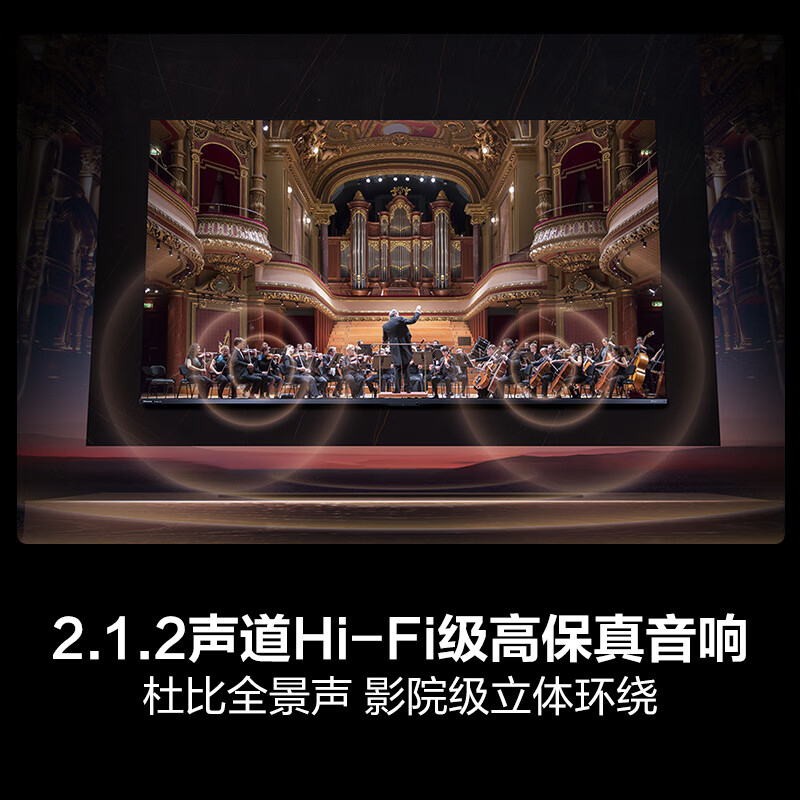 海信 98D60QD 98英寸电视图片