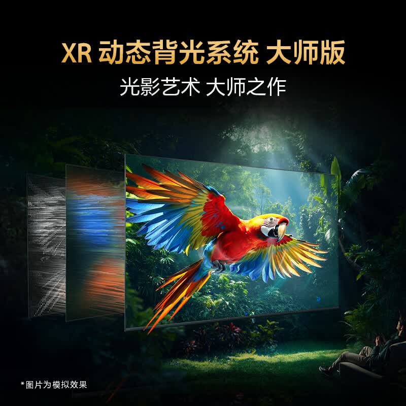 索尼 K-98XR50+A7100 98英寸电视图片 索尼 K-98XR50+A7100 98英寸电视图片