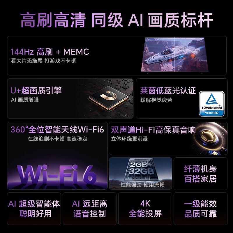 海信 75E3Q 75英寸电视图片 海信 75E3Q 75英寸电视图片