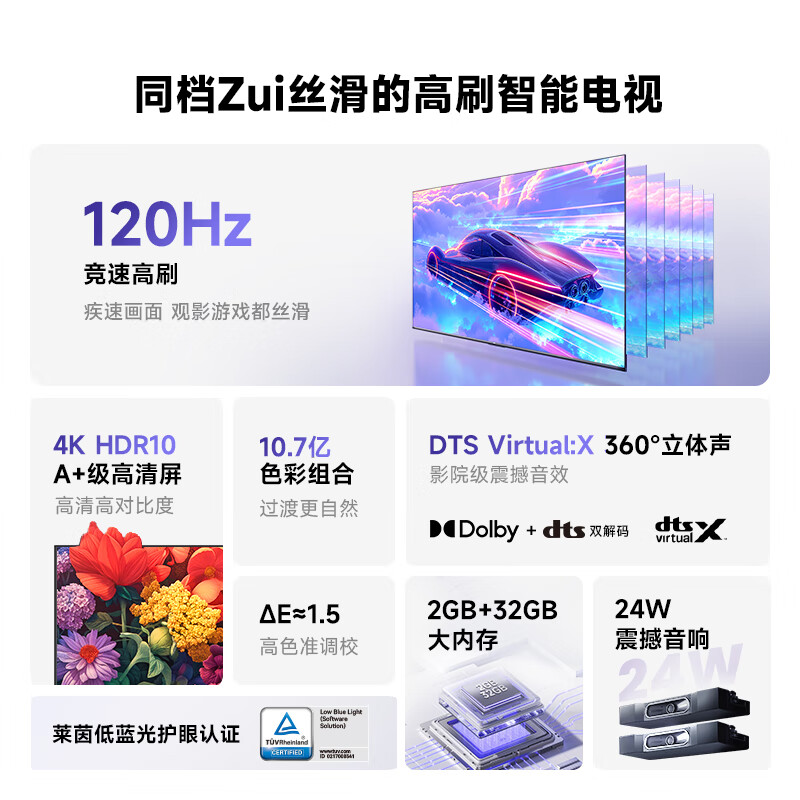 Vidda 50V1ND-R 50英寸电视图片