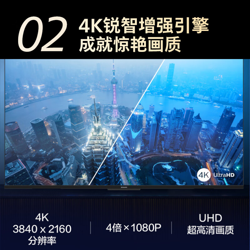 飞利浦 55PUF7590/T3 55英寸电视图片