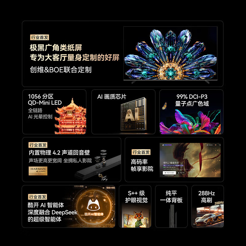 创维 85A5F Pro 85英寸电视图片 创维 85A5F Pro 85英寸电视图片