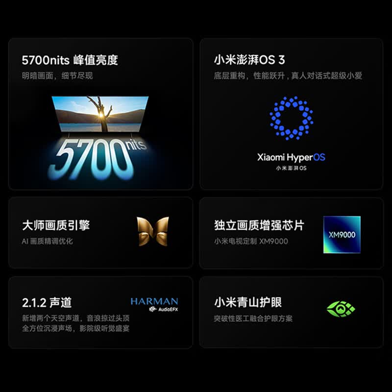 小米 L98MC-SP 98英寸电视图片 小米 L98MC-SP 98英寸电视图片