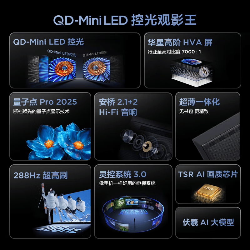 TCL 65J8L Pro 65英寸电视图片
