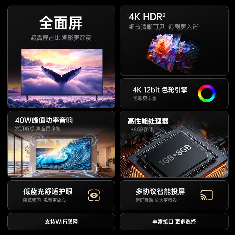康佳 Y50F 50英寸电视图片