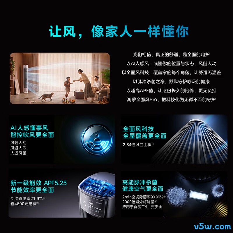 美的 KFR-72LW/HWR3 大3匹空调图片