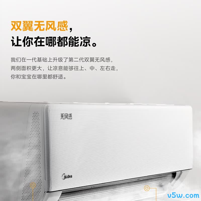 美的 KFR-35GW/WF2 大1.5匹空调图片