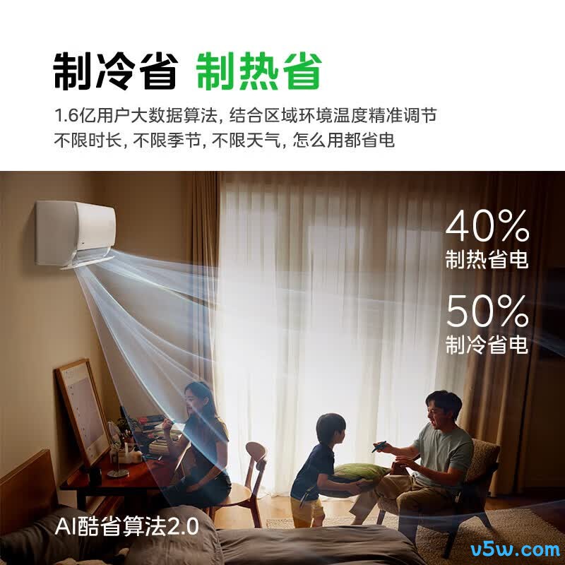 美的 KFR-35GW/KS2P-A 大1.5匹空调图片