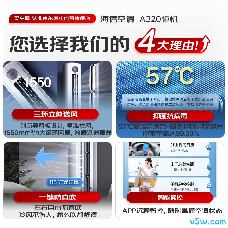 海信 KFR-72LW/A320J-X1B 3匹空调图片