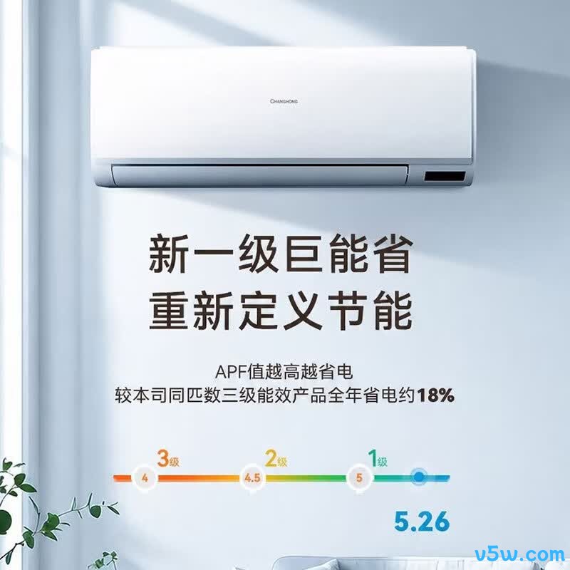 长虹 KFR-26GW/JDC2+R1 大1匹空调图片