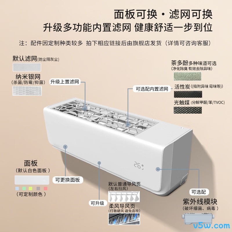 东芝 RAS-13CKVG1G4-C 1.5匹空调图片