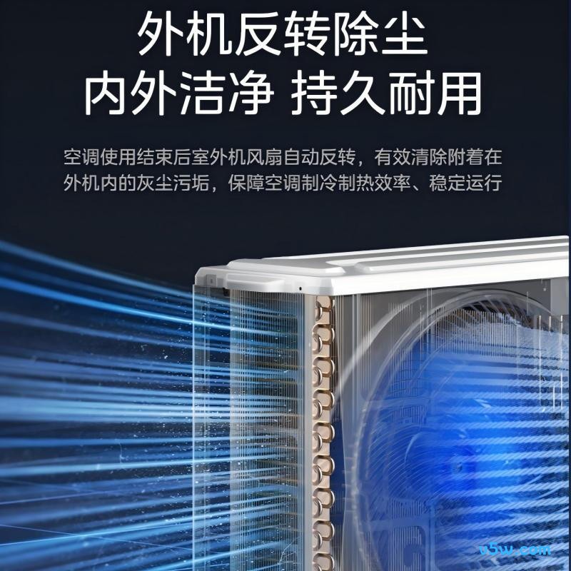 美的 KFR-72LW/MWD1-1Z 3匹空调图片