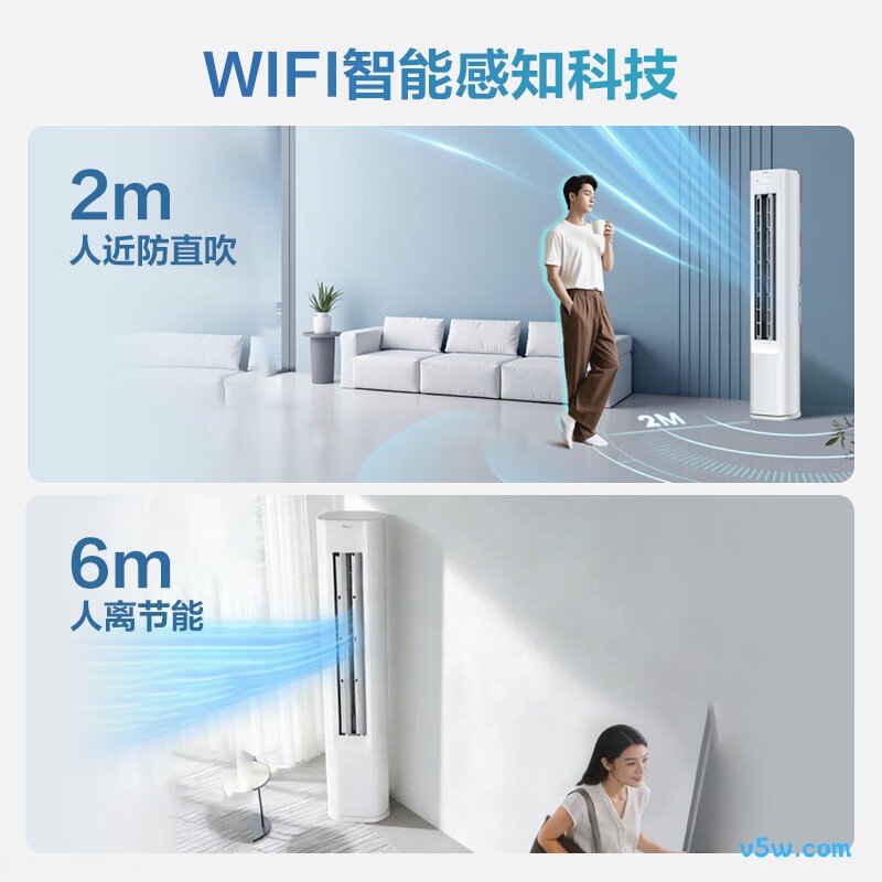 海尔 KFR-72LW/E1-1Plus 大3匹空调图片