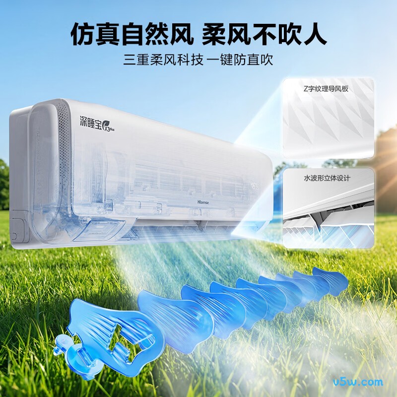 海信 KFR-35GW/X300U-X1 大1.5匹空调图片
