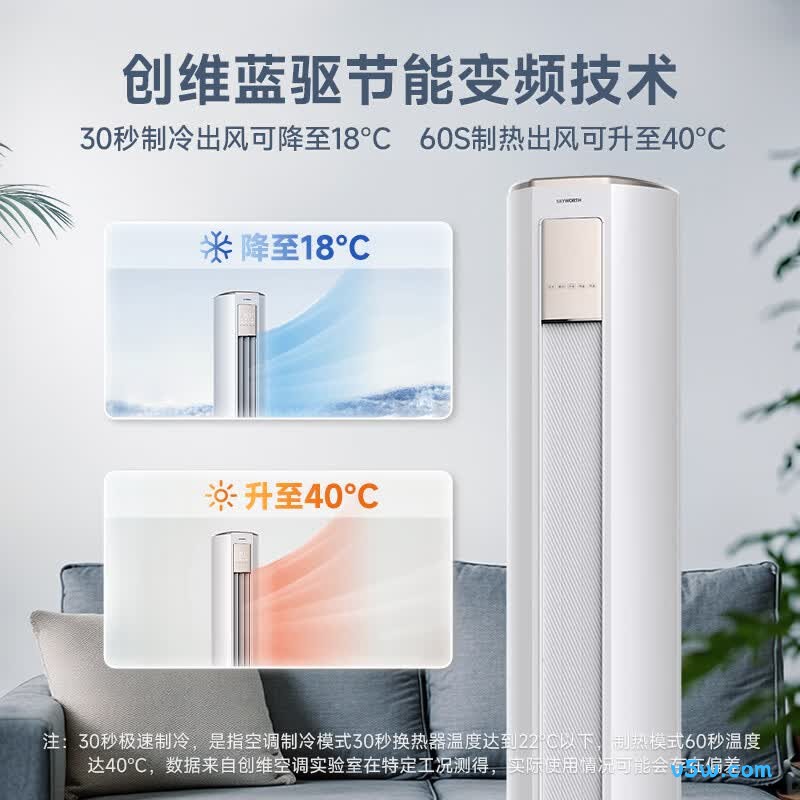 创维 KFR-51LW/V3KB1A-N1C 大2匹空调图片