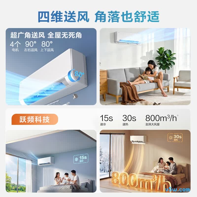 海尔 KFR-35GW/E1-1U 1.5匹空调图片