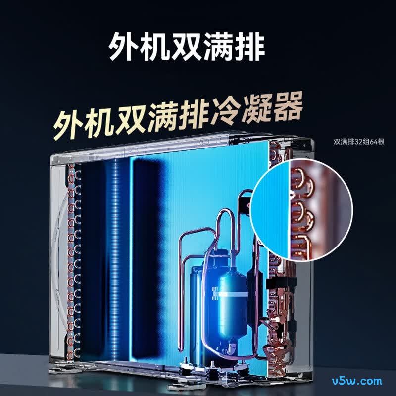 长虹 KFR-120LW/XSW+R2 大5匹空调图片