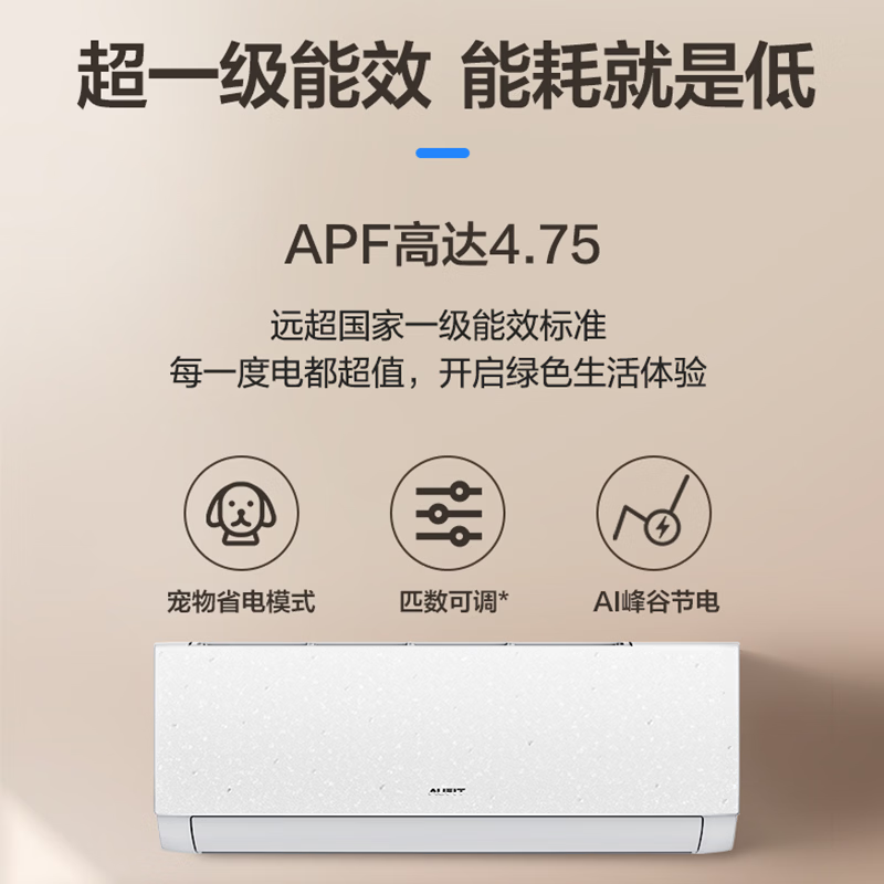 奥克斯 KFR-46GW/BpR3AFEA(B1) 2匹空调图片