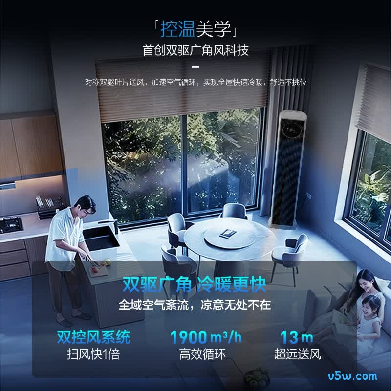 奥克斯 KFR-72LW/BpR3CES1(B1) 大3匹空调图片