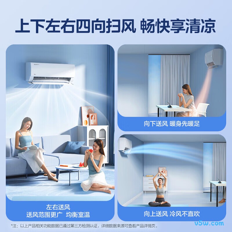 美的 KFR-35GW/N8KS1-1P 大1.5匹空调图片