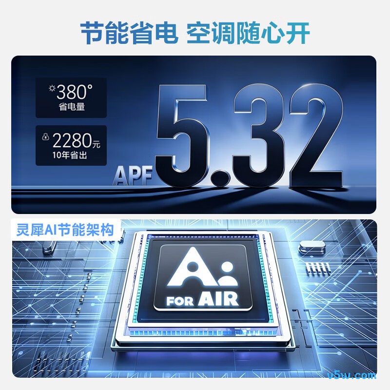 海尔 KFR-35GW/EJ1-1 大1.5匹空调图片