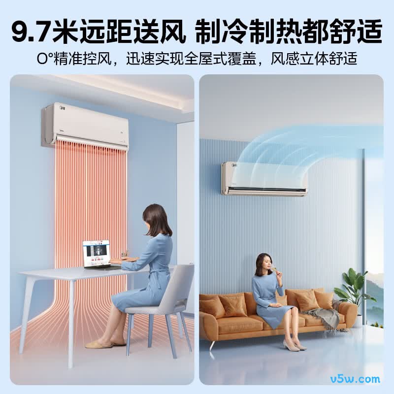 美的 KFR-50GW/N8MXA1 2匹空调图片