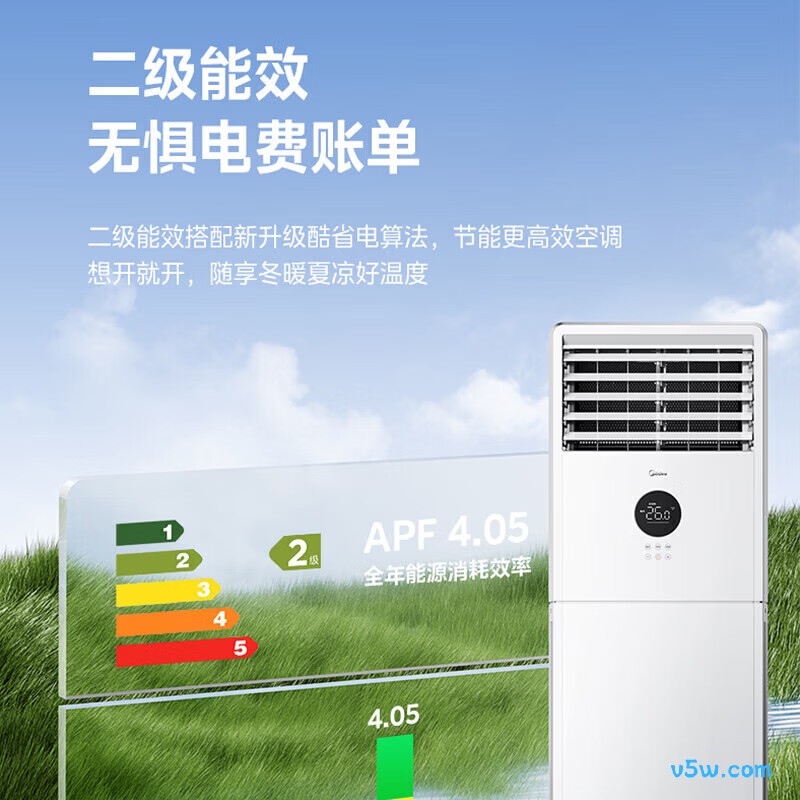 美的 KFR-72LW/XY2-P2 3匹空调图片