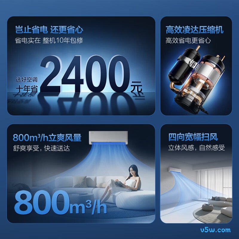 格力 KFR-35G(35558)FNhAf-B1(WIFI) 1.5匹空调图片