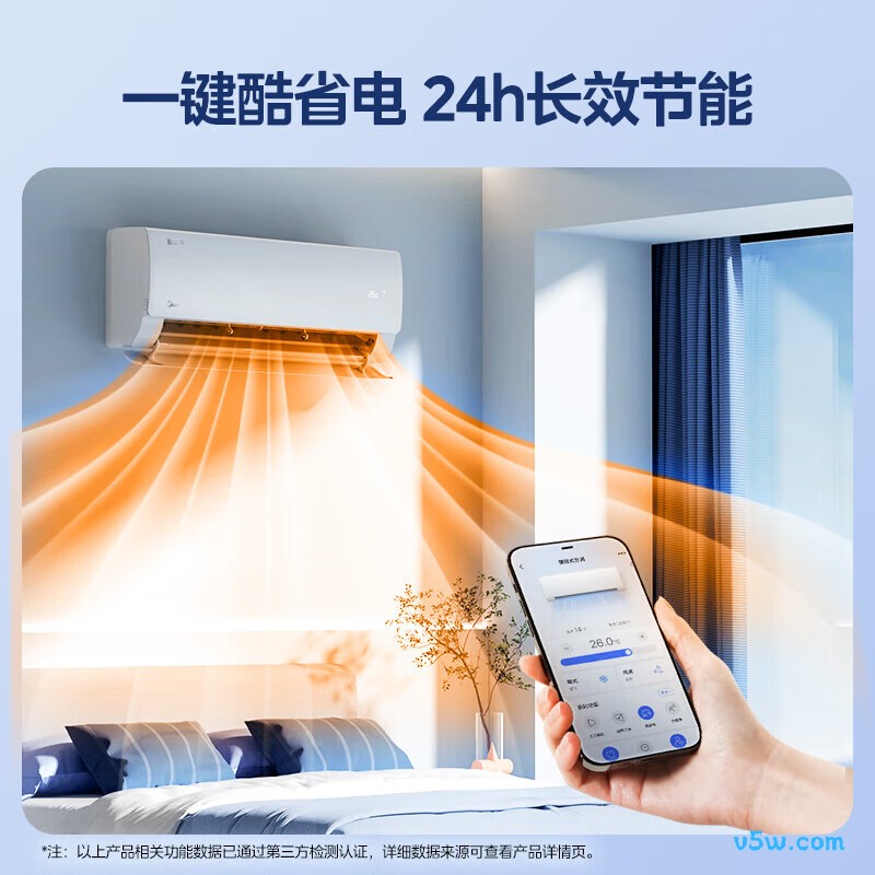 美的 KFR-35GW/N8KS1-1 1.5匹空调图片