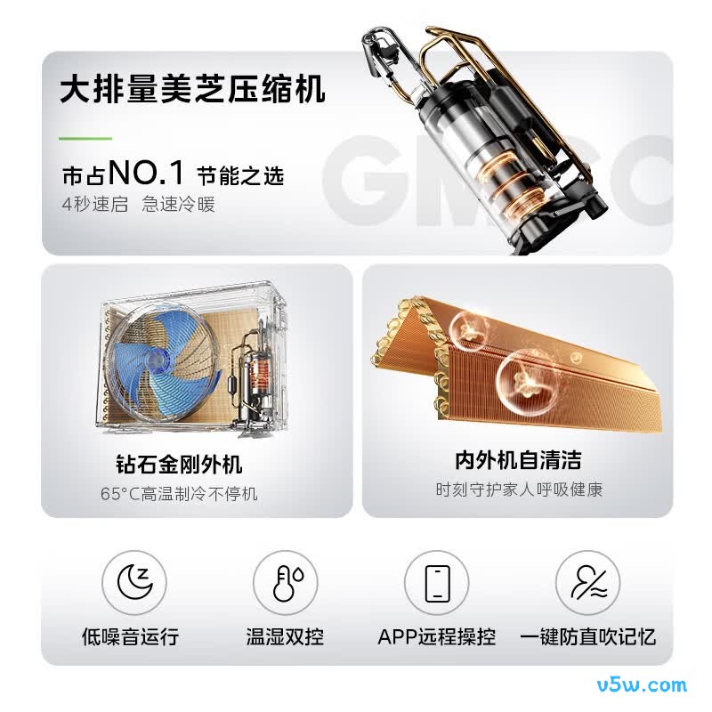 美的 KFR-72GW/KS2 大3匹空调图片