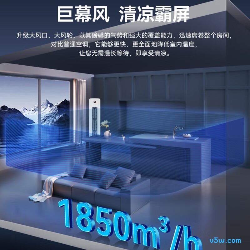 长虹 KFR-100LW/XSW+R2 大4匹空调图片