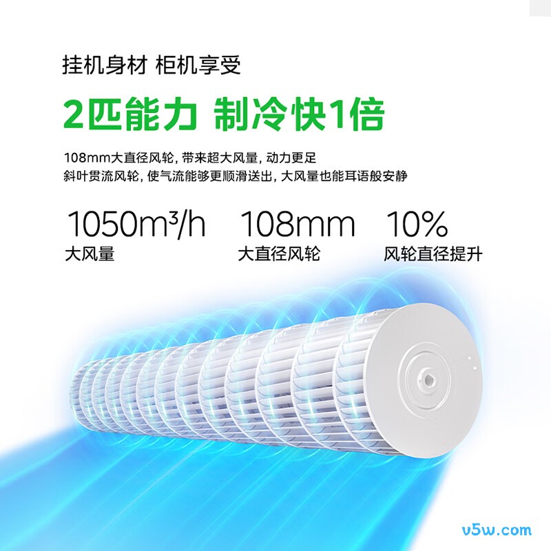美的 KFR-46GW/KS2 2匹空调图片