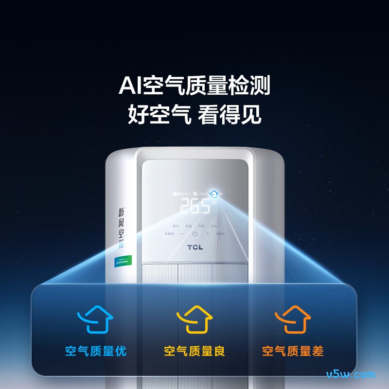 TCL KFR-72LW/YQ7Ea+B1 大3匹空调图片