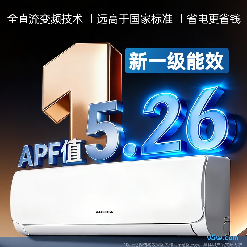 澳柯玛 KFR-35GW/BPYT-1(W) 大1.5匹空调图片