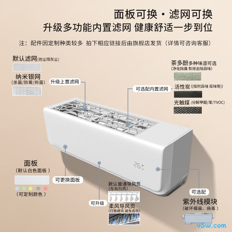 东芝 RAS-10CKVG1G4-C 1匹空调图片