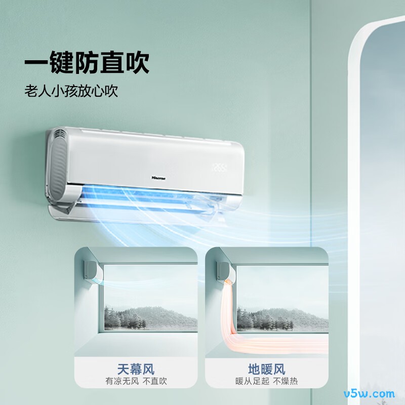 海信 KFR-50GW/E370-X1 大2匹空调图片