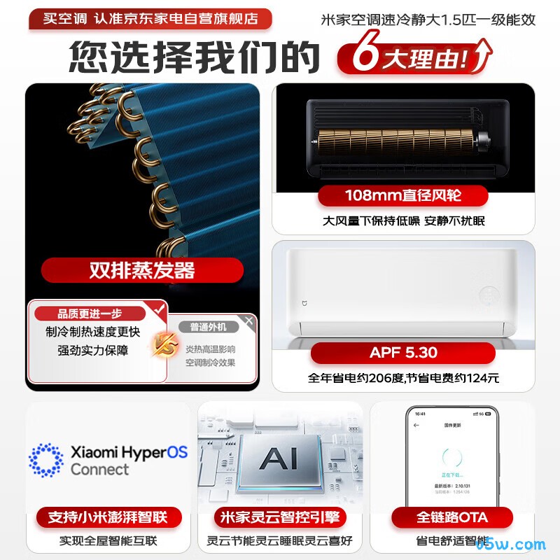 小米 35GW-PG15/A1A1 1.5匹空调图片