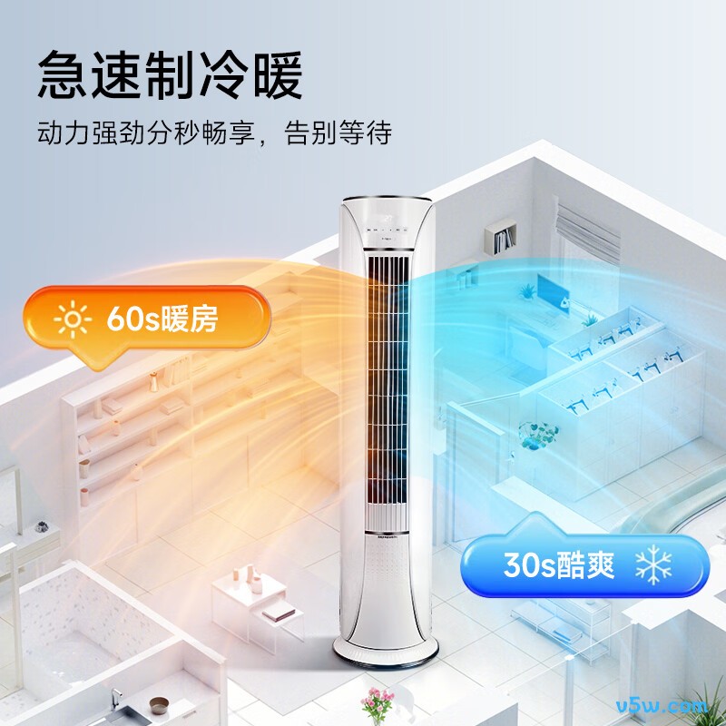 万宝 KFR-72LW/BPWL1-W1(冰速侠) 大3匹空调图片