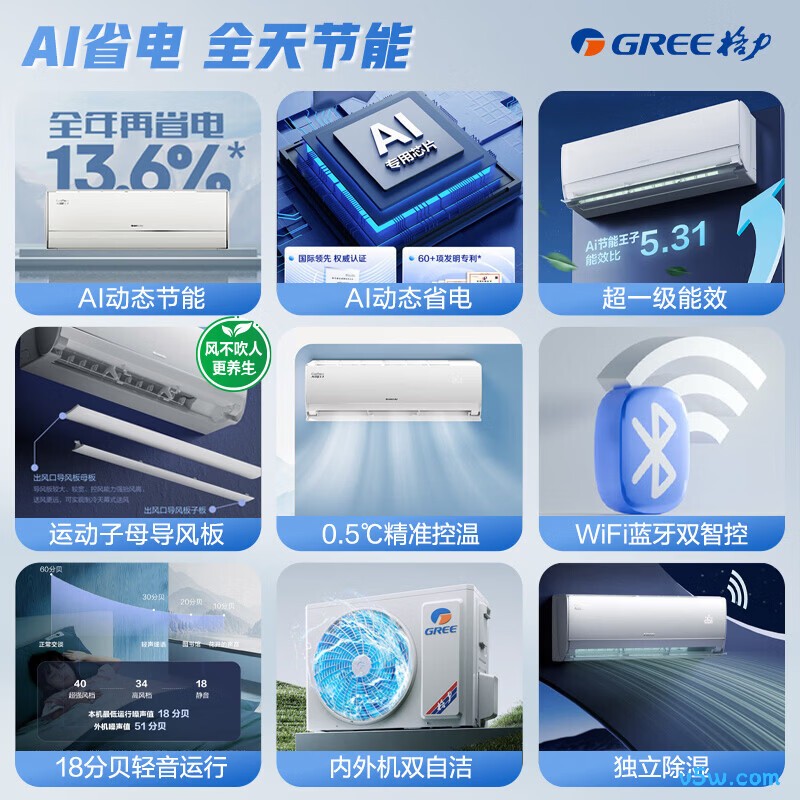 格力 KFR-35GW/NhLa1BAt 1.5匹空调图片