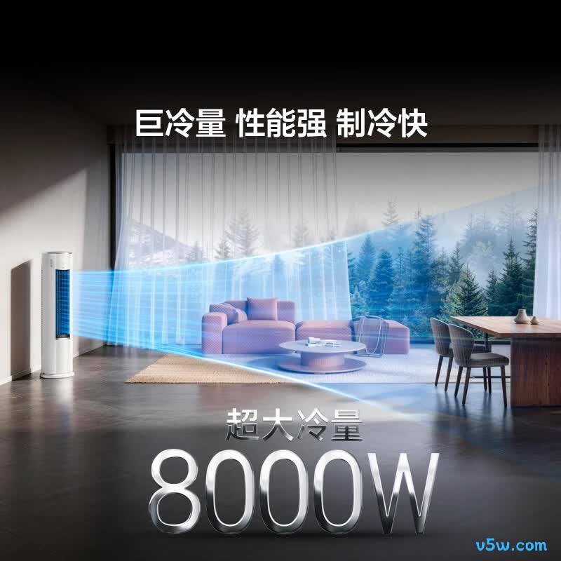 TCL KFR-80LW/RQ2Ea+B1 4匹空调图片