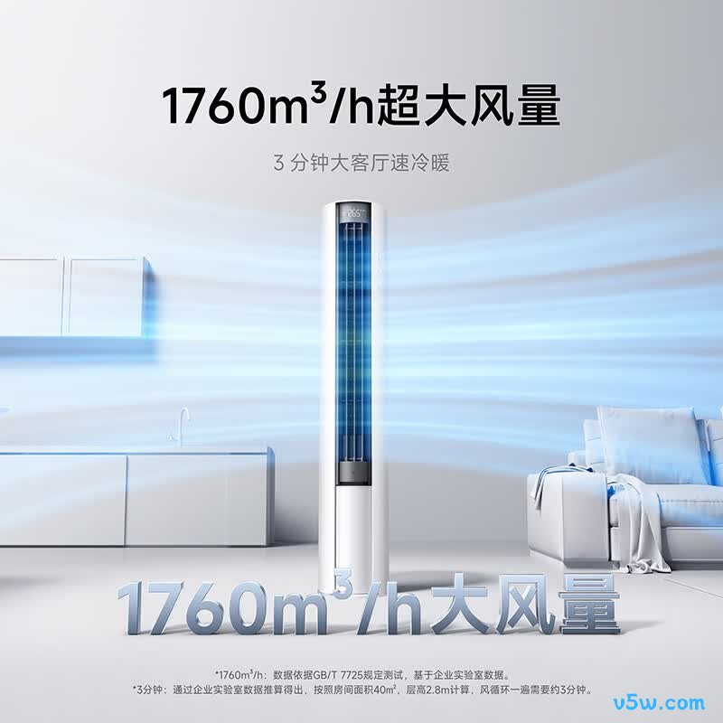 小米 72LW-PL30/N2A1（W） 3匹空调图片