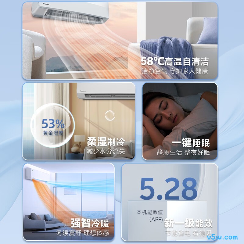 松下 CE13KT10Q 1.5匹空调图片