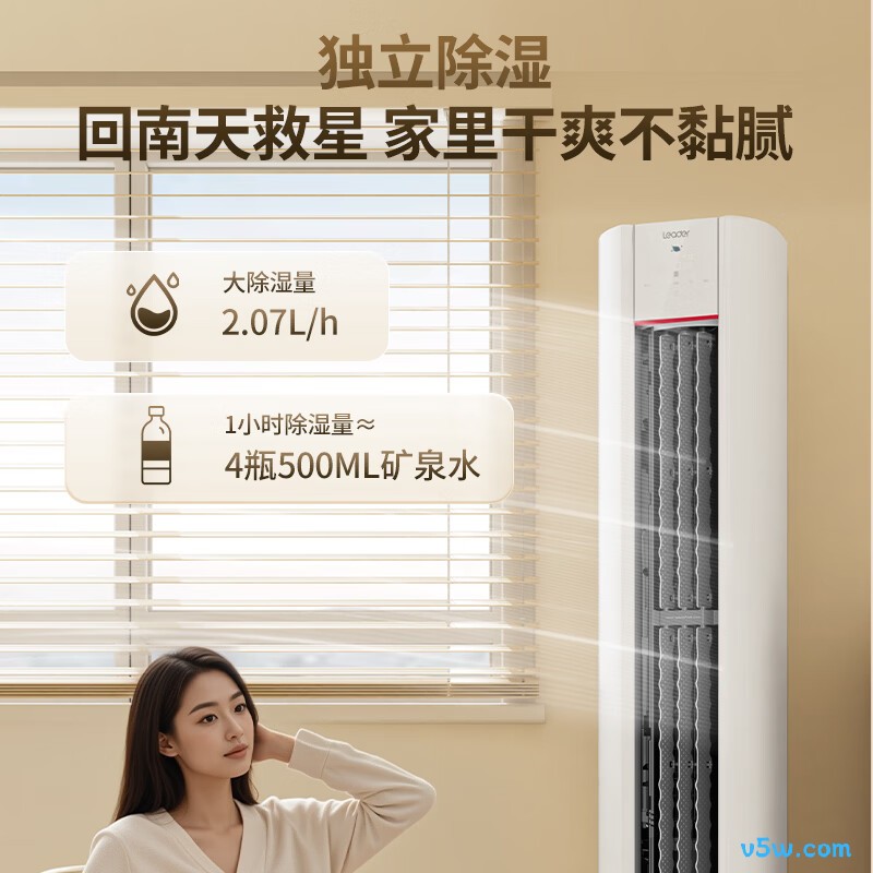 海尔 KFR-72LW/03LKC81TU1 3匹空调图片