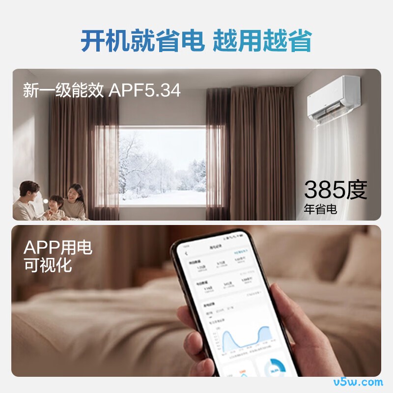 海尔 KFR-35GW/E1-1 大1.5匹空调图片