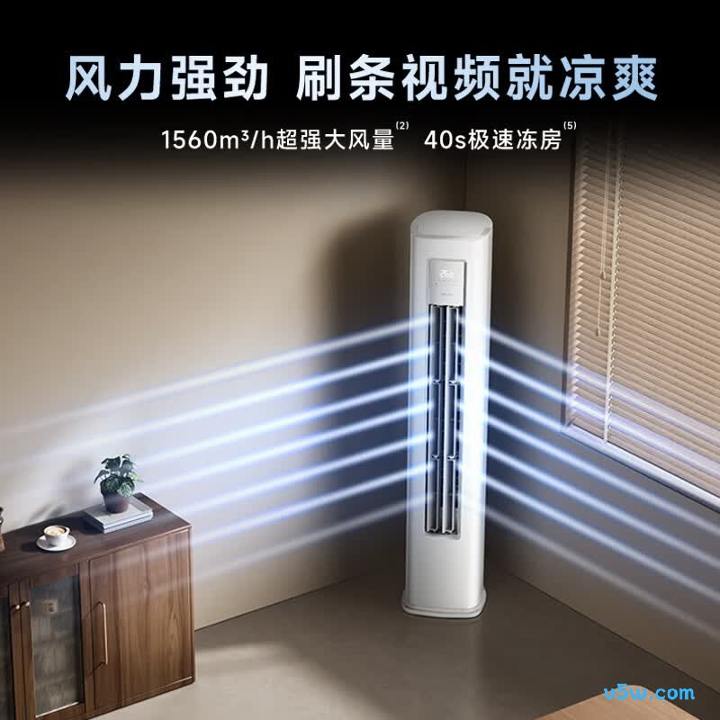 美的 KFR-72LW/N8HA1Ⅲ-D 3匹空调图片