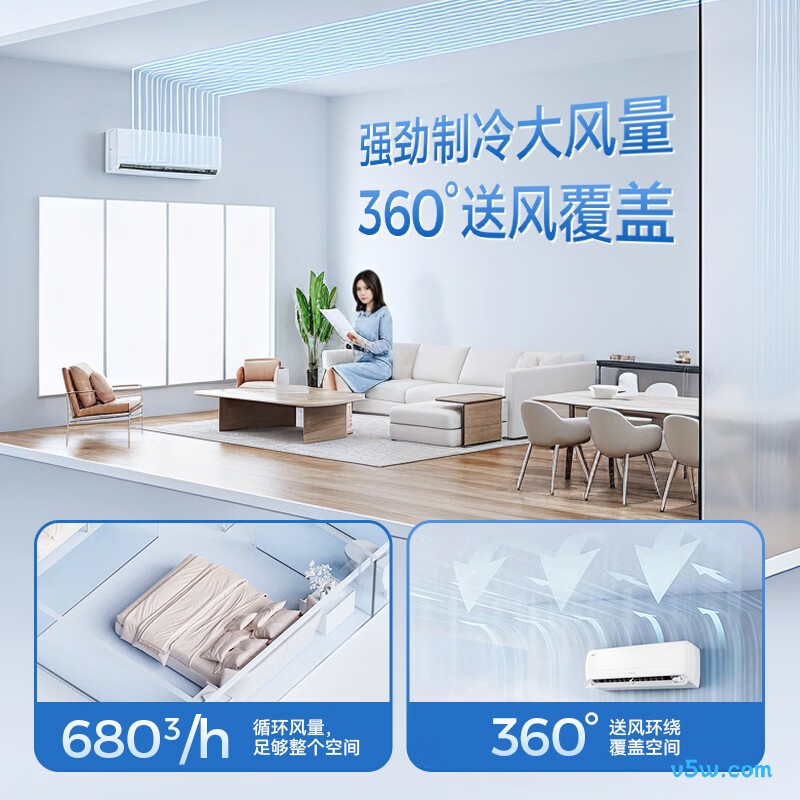 格力 KFR-35GW/(35545)FNhAa-B1(WIFI) 1.5匹空调图片