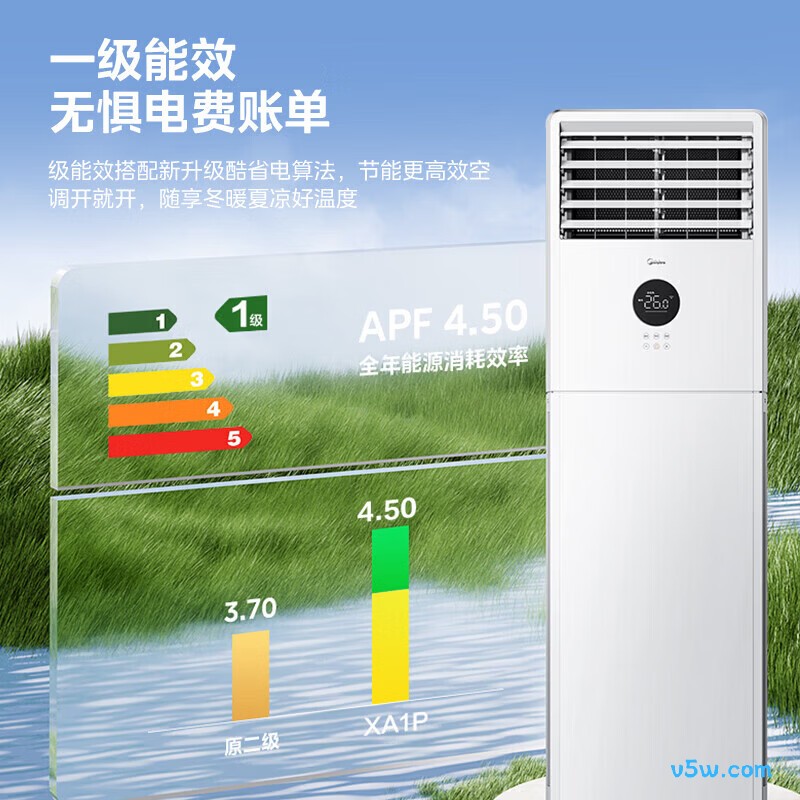 美的 KFR-72LW/XA1P 3匹空调图片