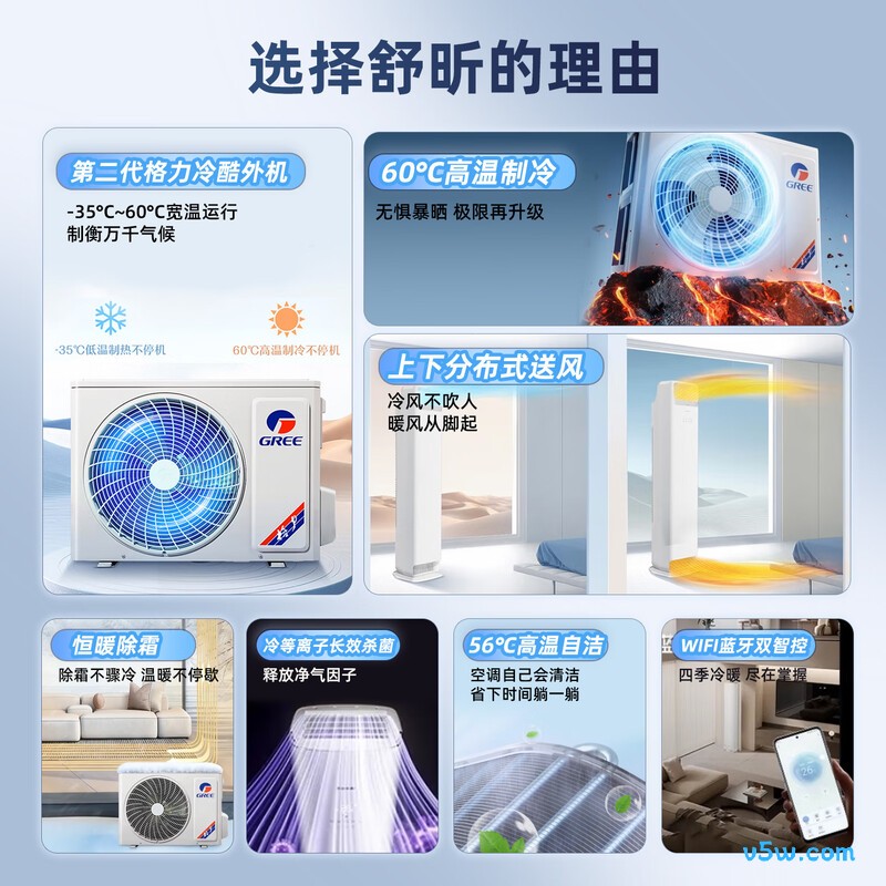 格力 KFR-72LW/(72506)FNhAc-B1(WIFI) 3匹空调图片